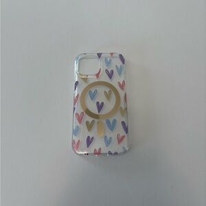 Colorful Heart Pattern iPhone 13 Phone Case